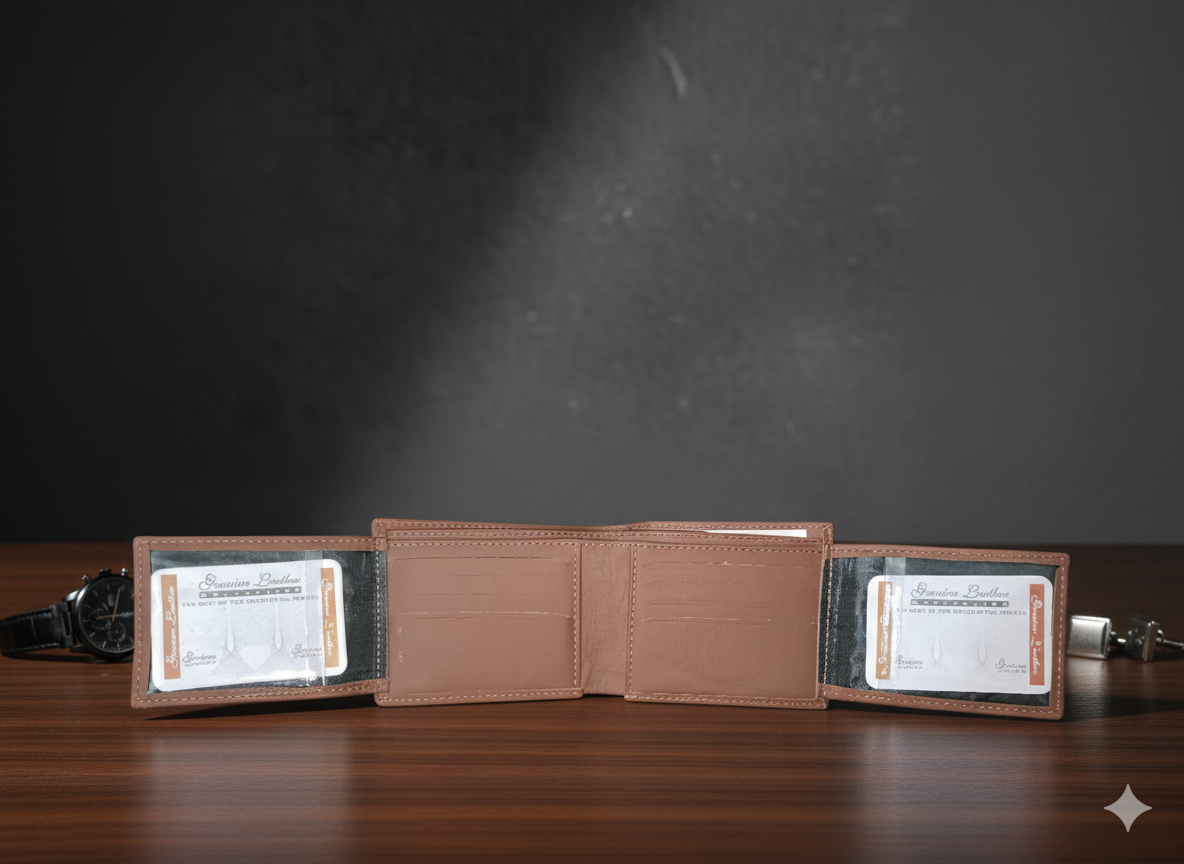 16 Card Holder Leather Wallet for Men