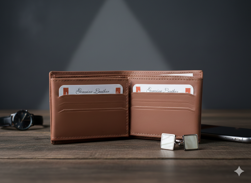 16 Card Holder Leather Wallet for Men