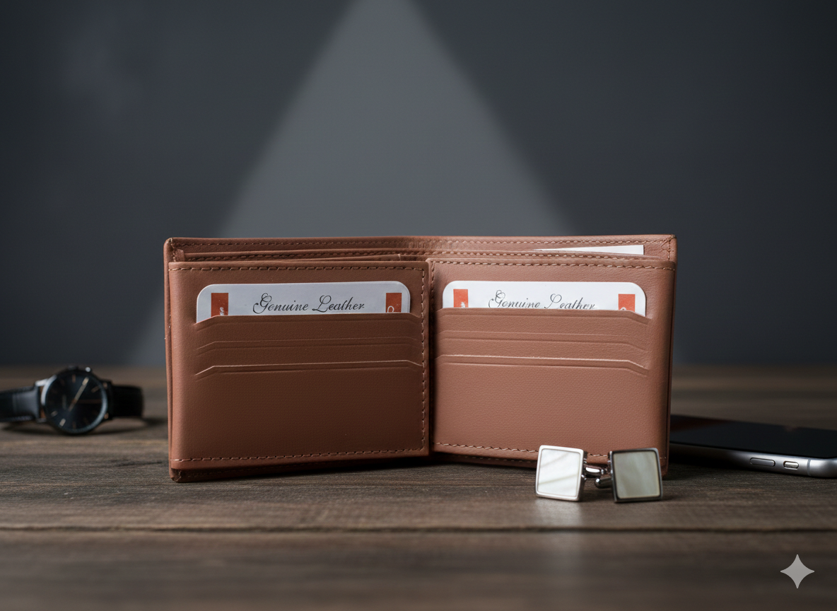 16 Card Holder Leather Wallet for Men