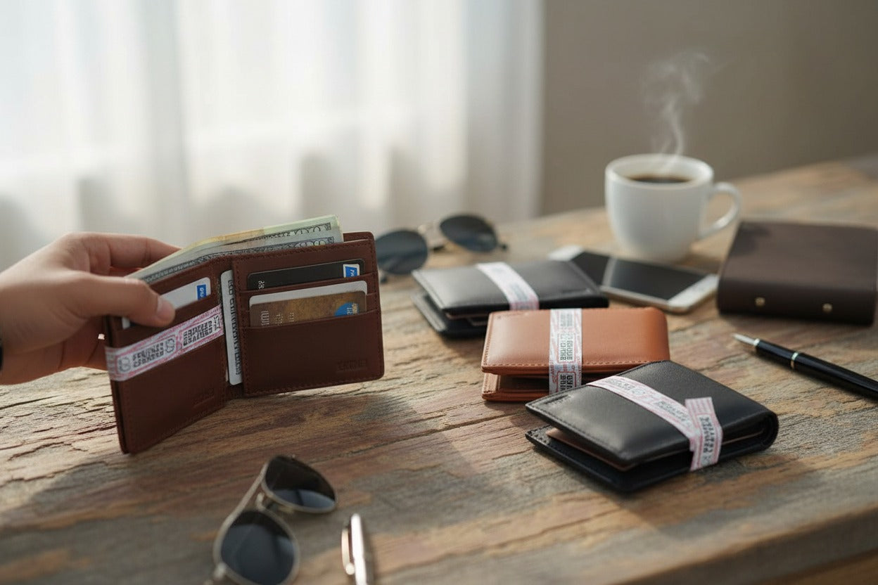 16 Card Holder Leather Wallet for Men