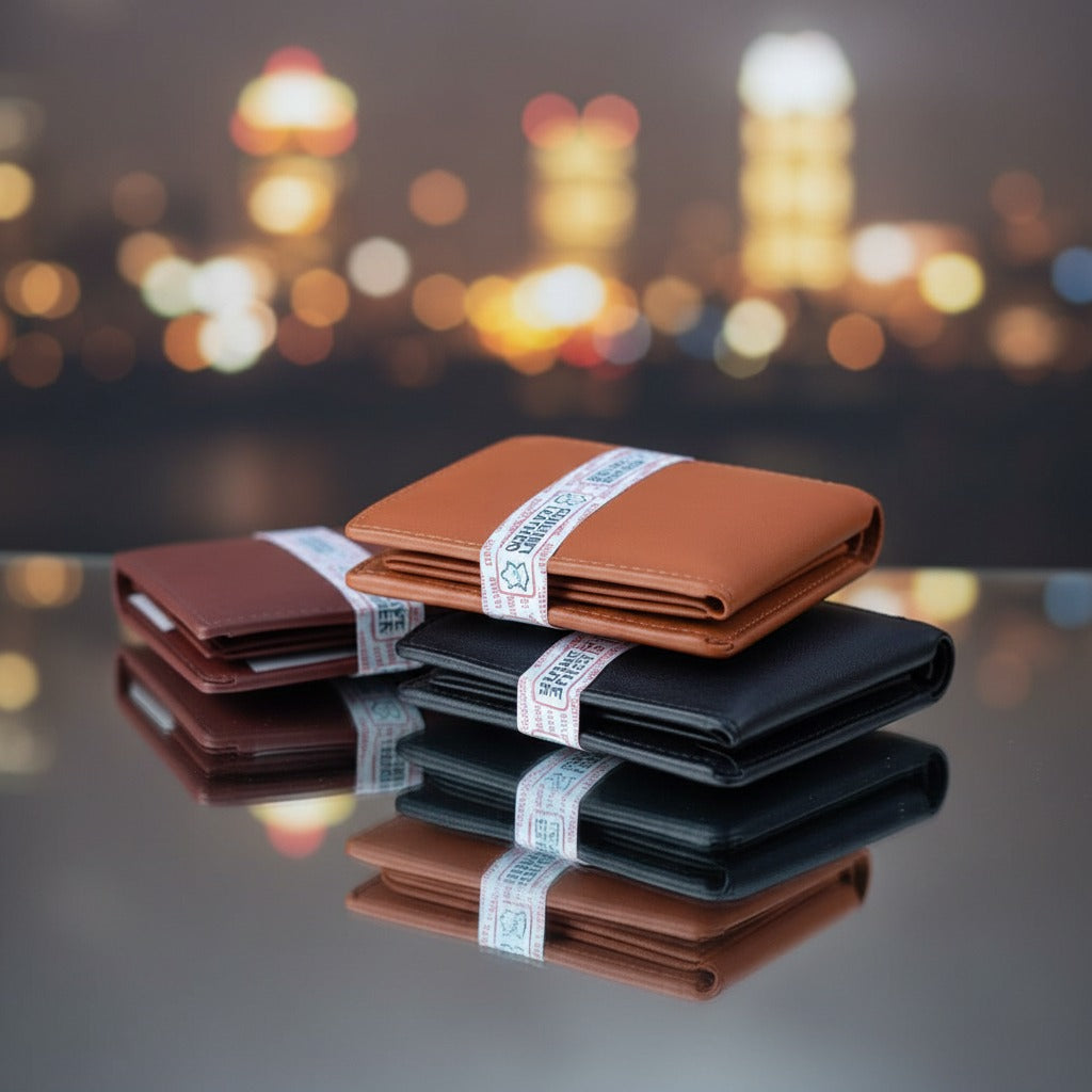 16 Card Holder Leather Wallet for Men