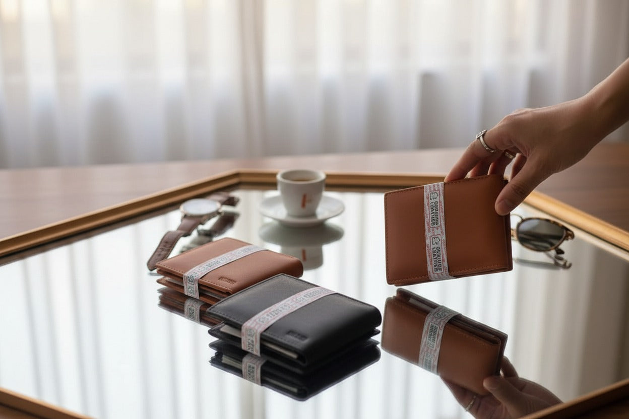 16 Card Holder Leather Wallet for Men