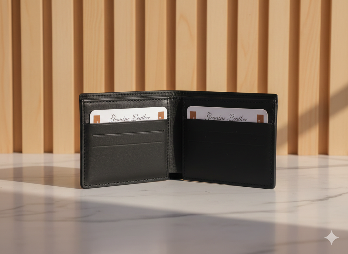 16 Card Holder Leather Wallet for Men